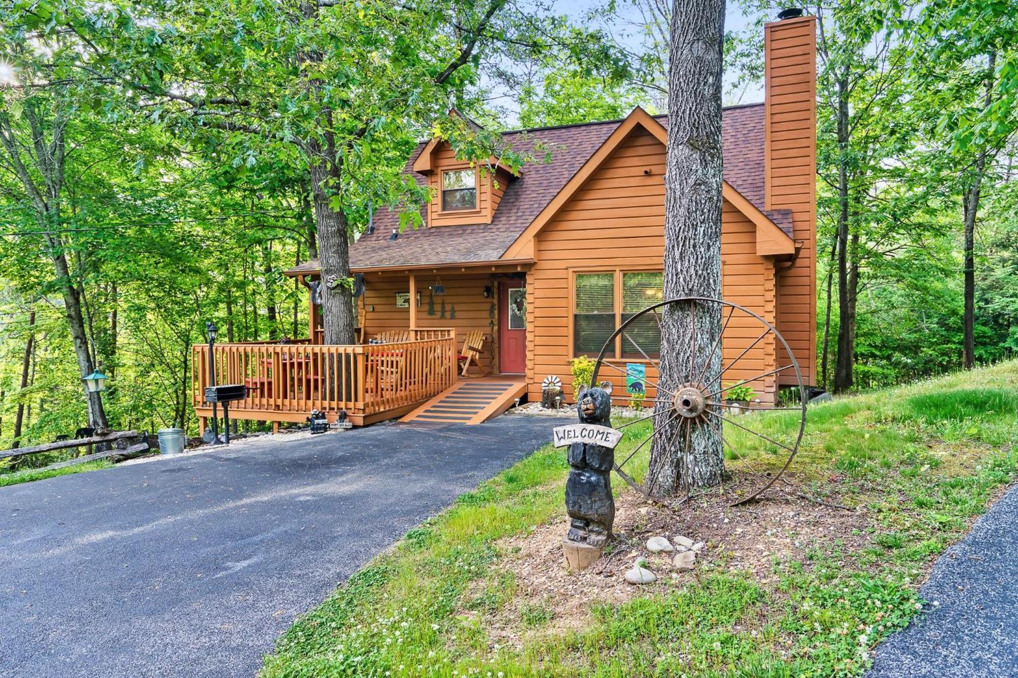 Cozy, Ada Accessible, Family Cabin With Hot Tub Sevierville Exterior foto